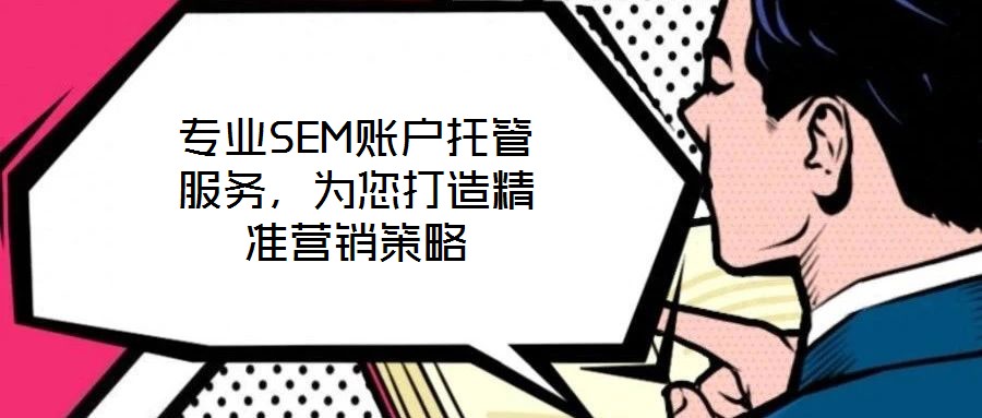 专业SEM账户托管服务，为您打造精准营销策略