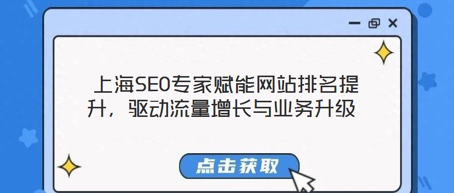  上海SEO专家赋能网站排名提升，驱动流量增长与业务升级